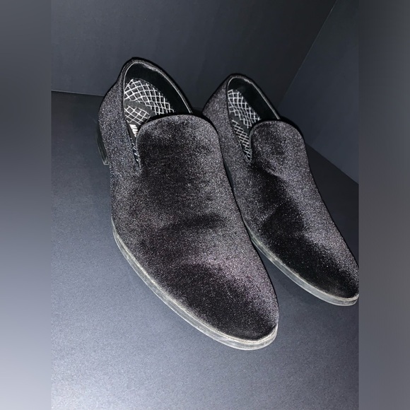 Men’s, Steve Madden, Rare, Black Velvet Loafers main image 4